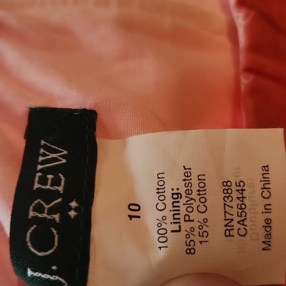 J CREW Coral Strapless Dress - Picture 4 of 4